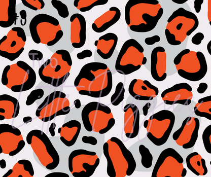 Printed Vinyl - Leopard Rainbow