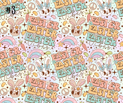 Printed Vinyl - Groovy Easter