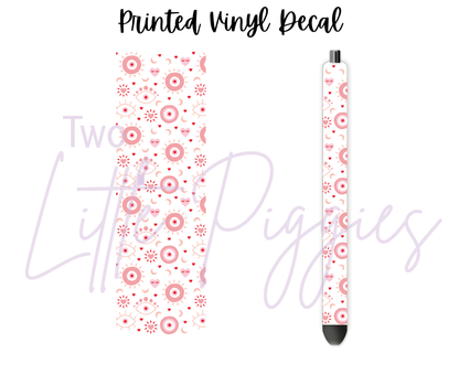 Printed Vinyl - Valentine - Evil Eye
