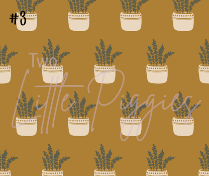 Printed Vinyl - Rustic Garden