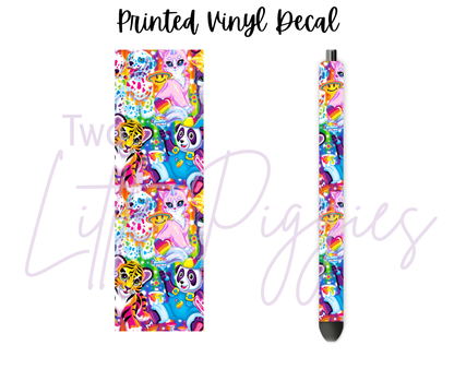 Printed Vinyl - 90's - Lisa Frank