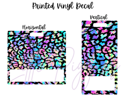 Printed Vinyl - Watercolor Leopard