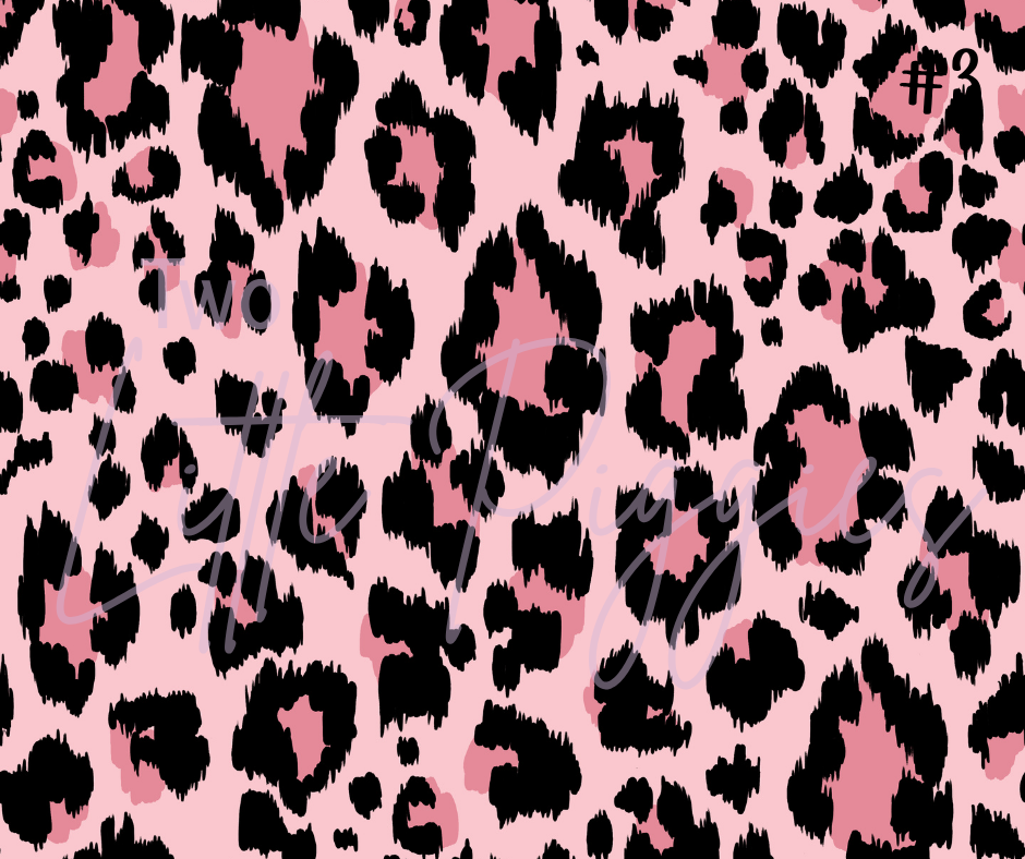 Printed Vinyl - Pretty Leopard
