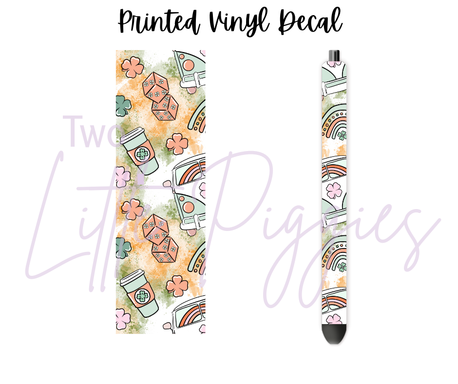 Printed Vinyl - St. Patrick's - Groovy