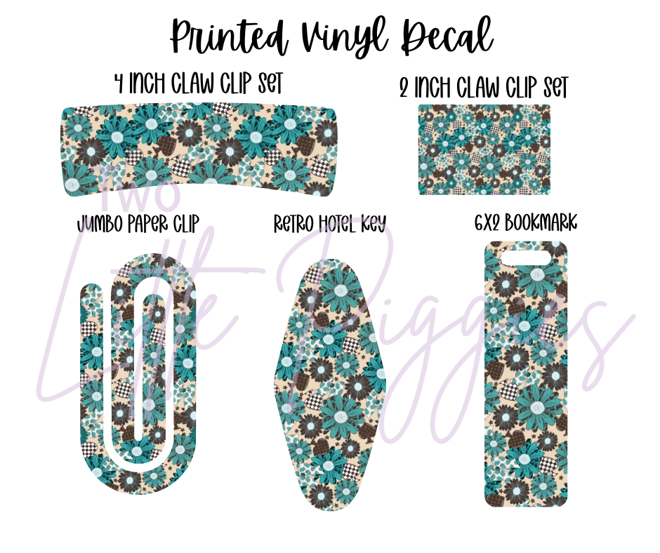 Printed Vinyl - Western Spades