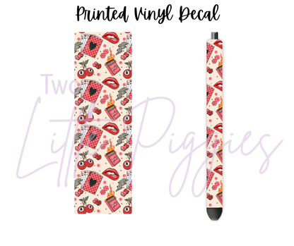 Printed Vinyl - Valentine - Lucky You