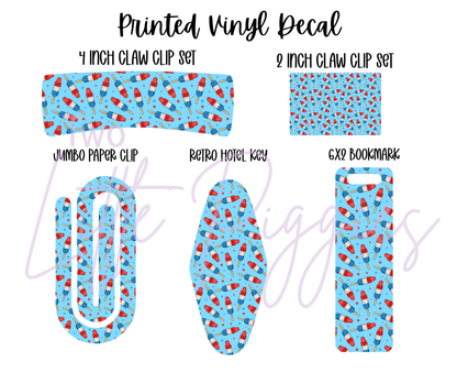 Printed Vinyl - Bomb Pop