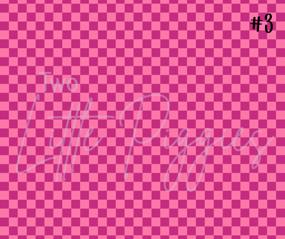 Printed Vinyl - Boho School Pink