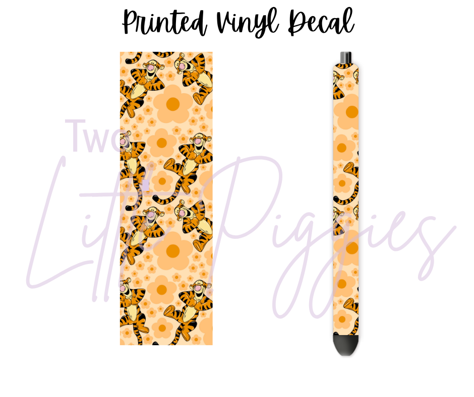 Printed Vinyl - Characters - Tigger