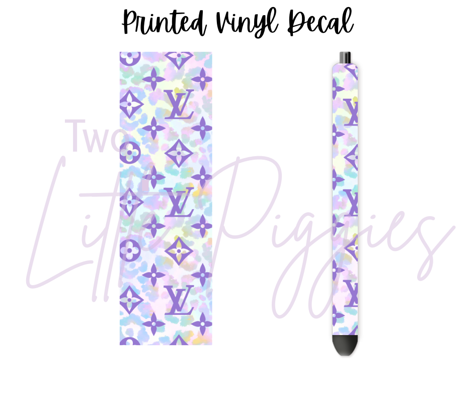 Printed Vinyl -  Pastel LV
