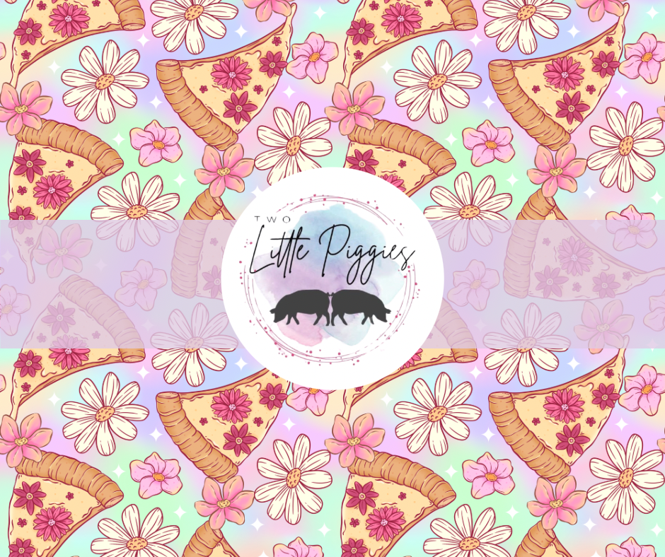 Printed Vinyl - Springtime Pizza