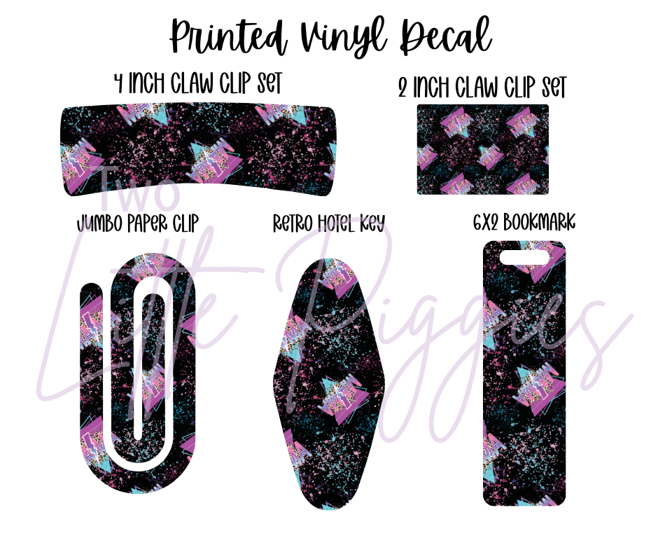 Printed Vinyl - Mama Rock N Roll