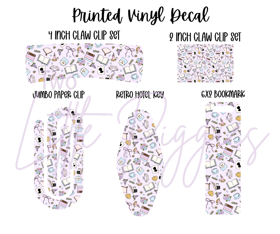 Printed Vinyl - Dearest Gentle Reader
