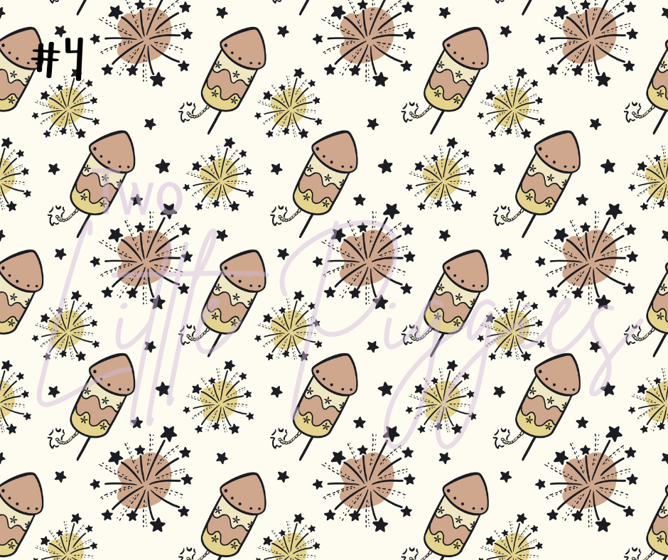 Printed Vinyl - Boho New Year