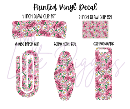 Printed Vinyl - F*ck Floral