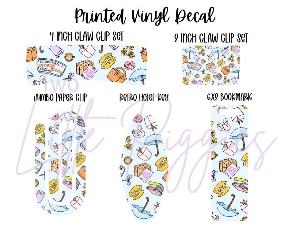 Printed Vinyl - Characters - Gilmore Girls