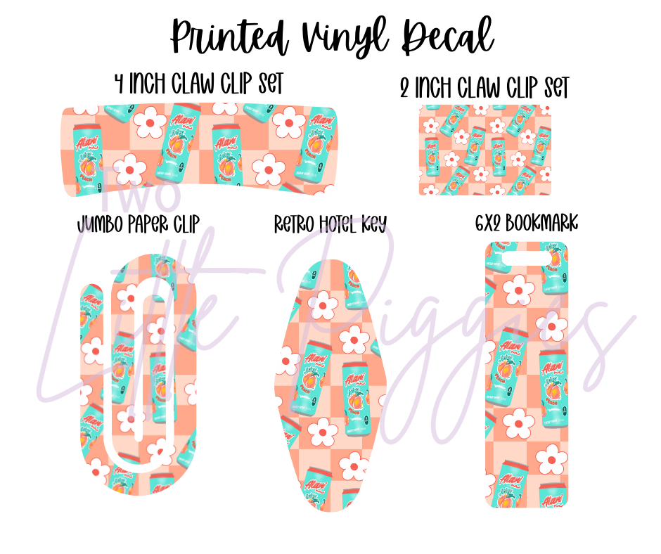 Printed Vinyl - Alani Nu - Juicy Peach
