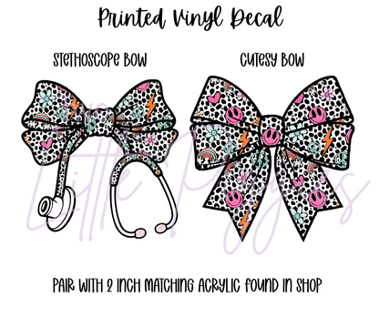 Printed Vinyl - Retro Dalmatian Smiley