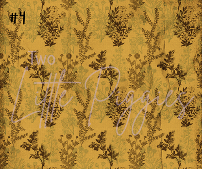 Printed Vinyl - Halloween Browns Collection