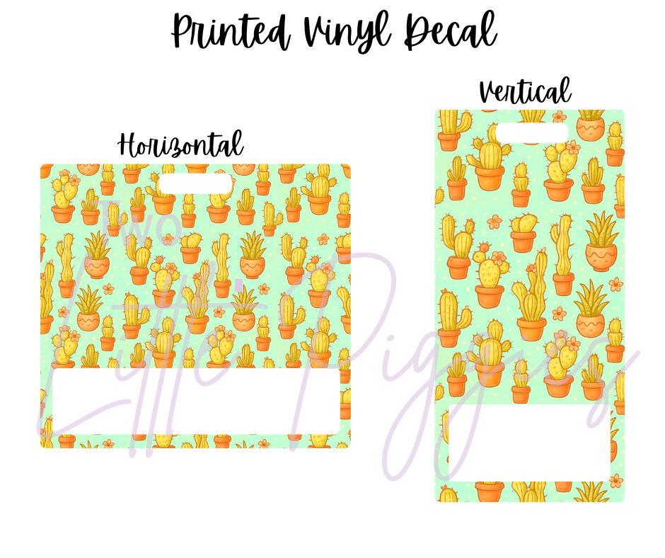 Printed Vinyl - Pretty Cactus