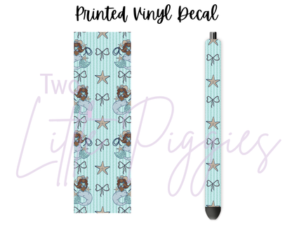Printed Vinyl - Mermaid Cowgirl
