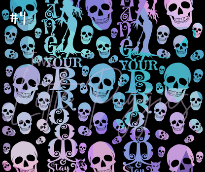 Printed Vinyl - Halloween Pastel Purple Collection