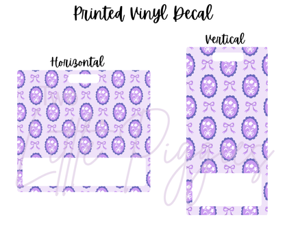 Printed Vinyl - Coquette Flowers