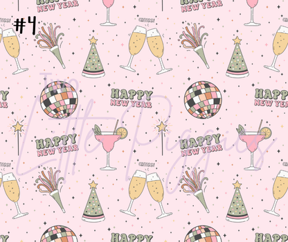 Printed Vinyl - Hello New Year