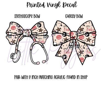 Printed Vinyl - Lucky Skulls