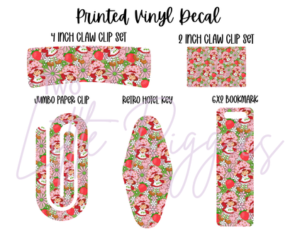 Printed Vinyl - Strawberry SC