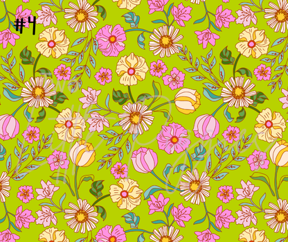 Printed Vinyl - Summer Love Floral