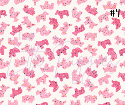 Printed Vinyl - Animal Cookie