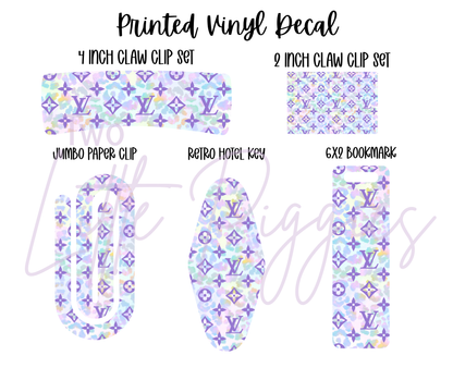 Printed Vinyl -  Pastel LV