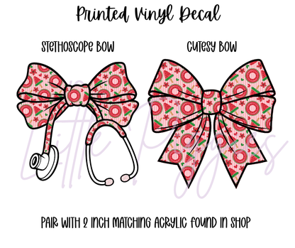 Printed Vinyl - Watermelon Pops