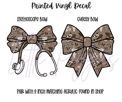 Printed Vinyl -Natural Western