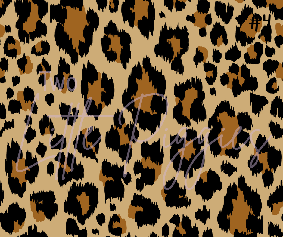 Printed Vinyl - Pretty Leopard