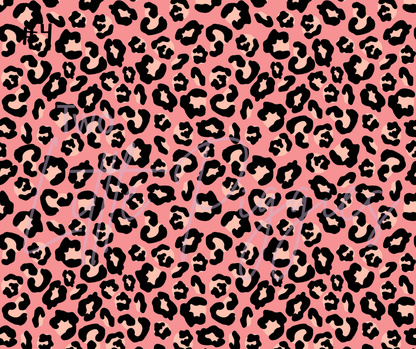 Printed Vinyl - Boho Orange and Pink