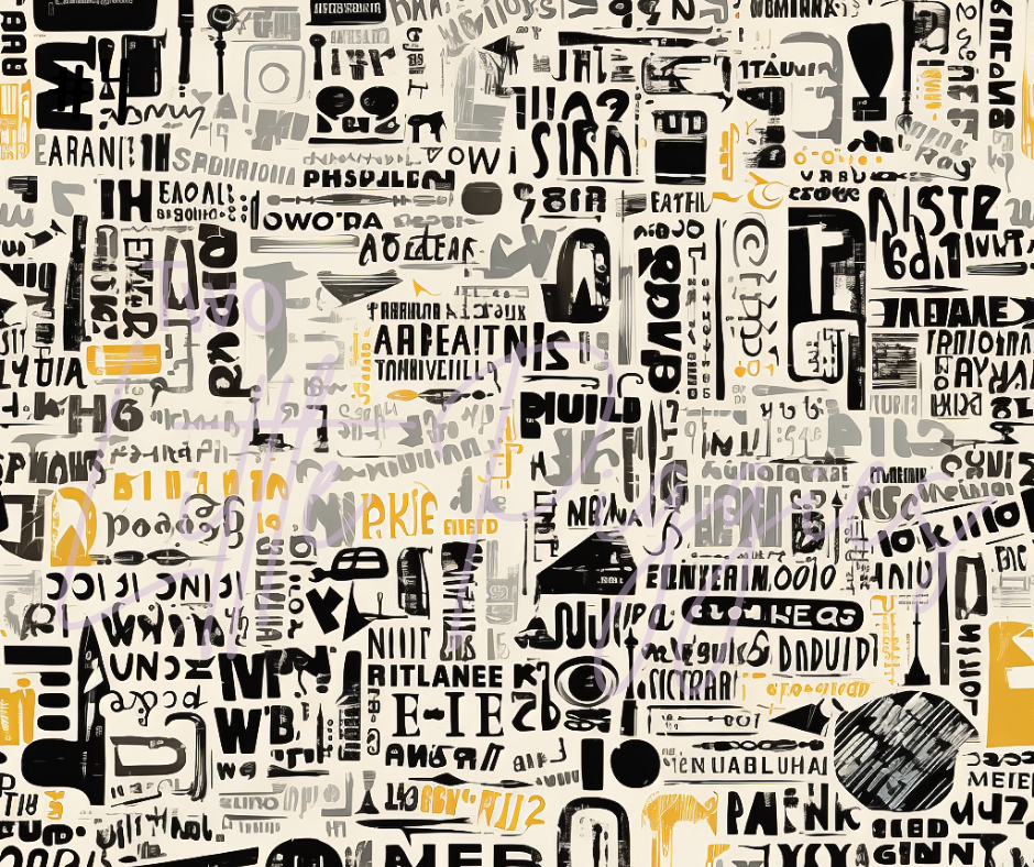 Printed Vinyl - Newspaper