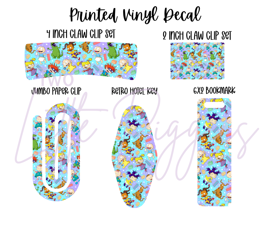 Printed Vinyl - 90's - Rugrats
