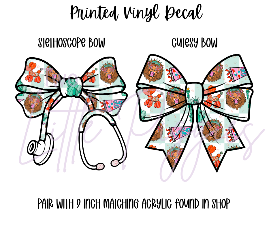 Printed Vinyl - Celebrate the 4th