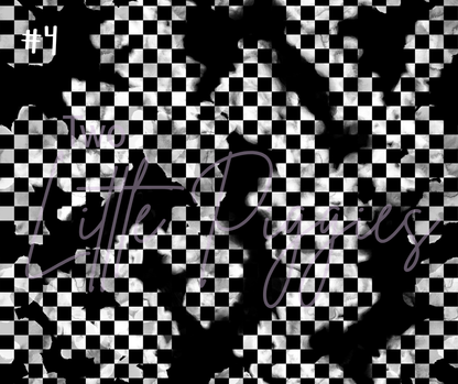 Printed Vinyl - Checkered Punk