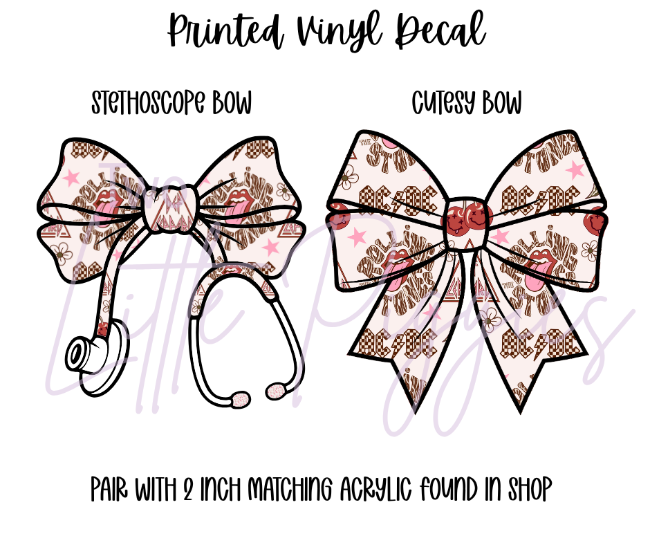 Printed Vinyl - Rock On