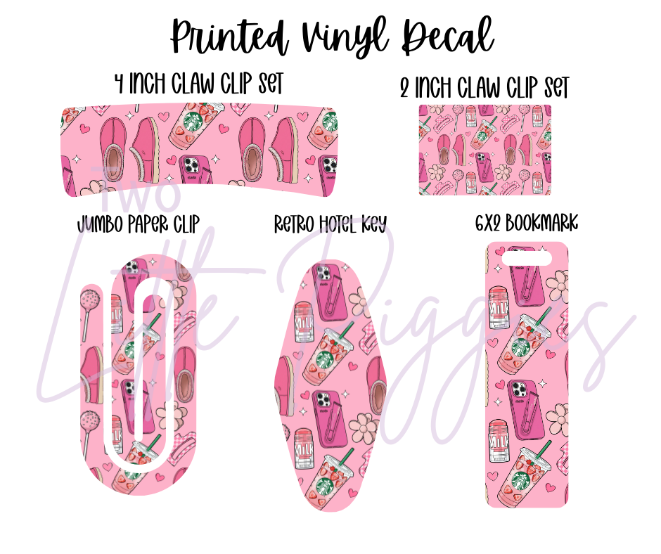 Printed Vinyl - I'm Just a Girl