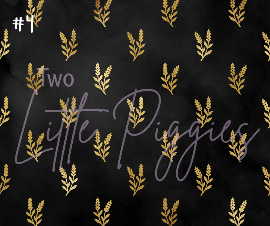 Printed Vinyl - Gemini - Black and Gold