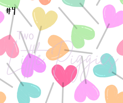 Printed Vinyl - Bright Valentine
