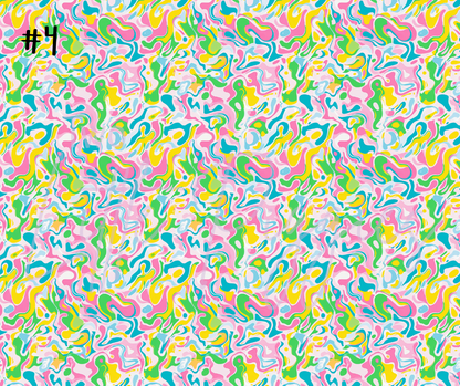 Printed Vinyl - Candy Camo