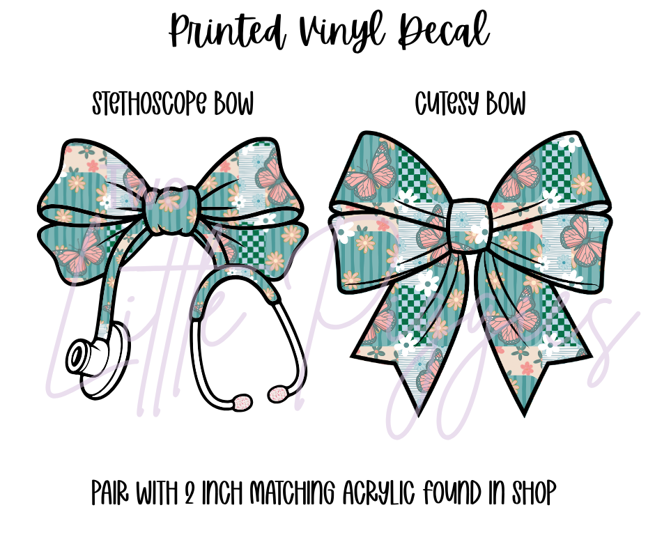 Printed Vinyl - Boho Butterfly