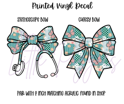 Printed Vinyl - Boho Butterfly