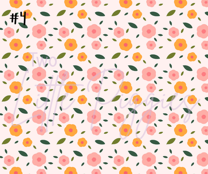 Printed Vinyl - Spring Floral