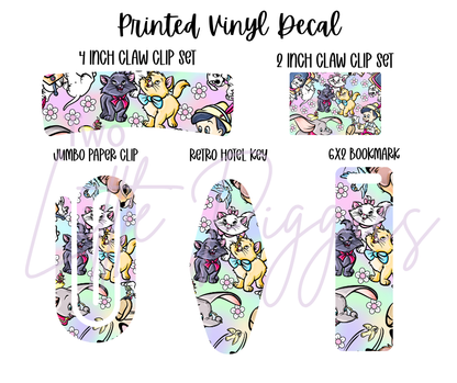 Printed Vinyl - Characters - Magical Friends